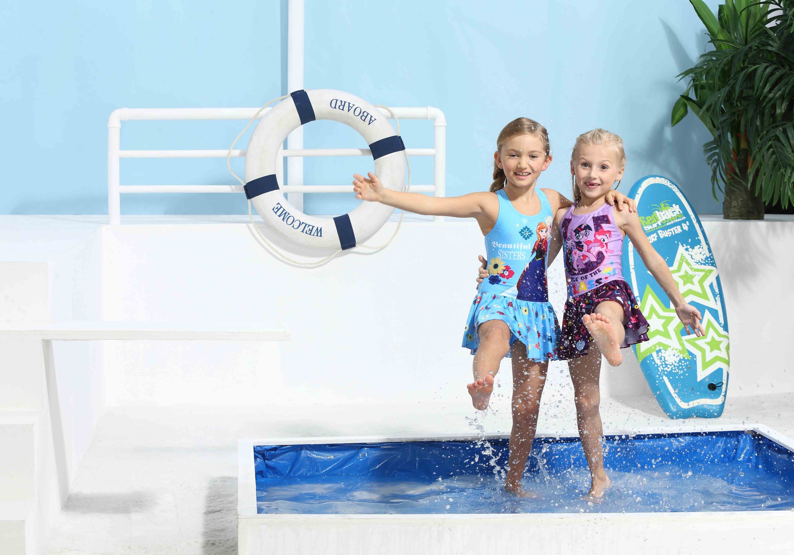 Kids swimwear campaign Shanghai