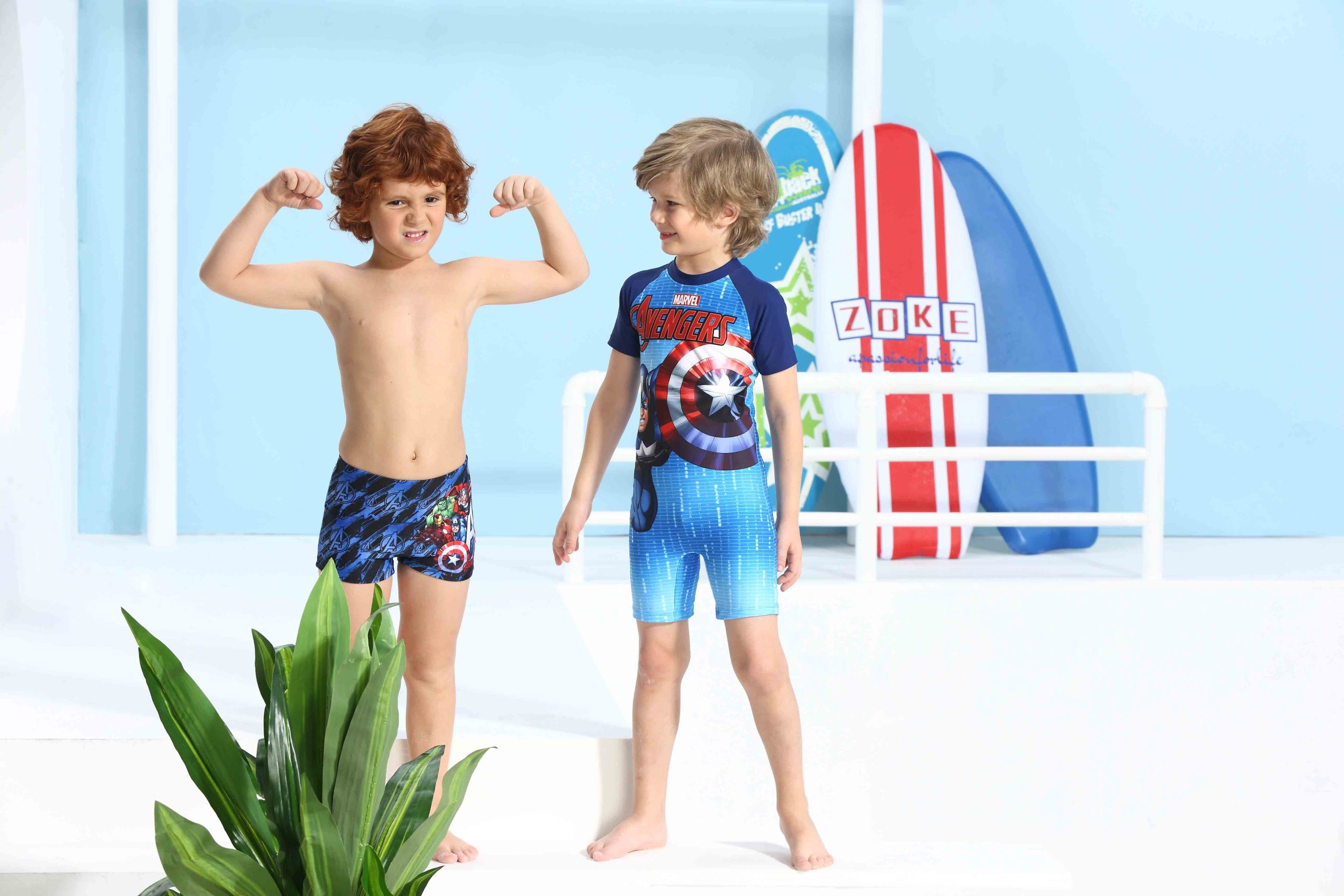 Kids swimwear campaign Shanghai