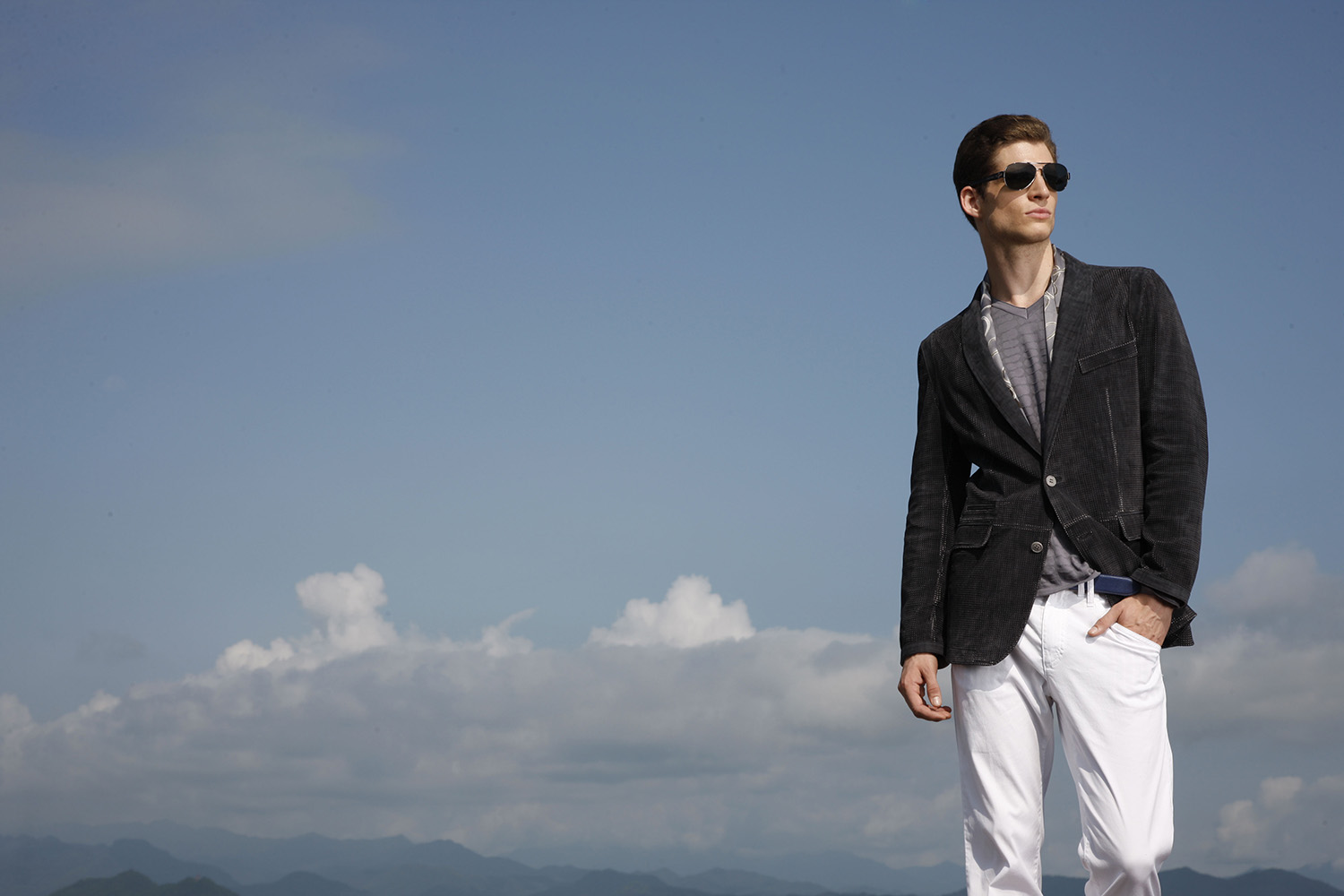 Men's fashion campaign Shanghai
